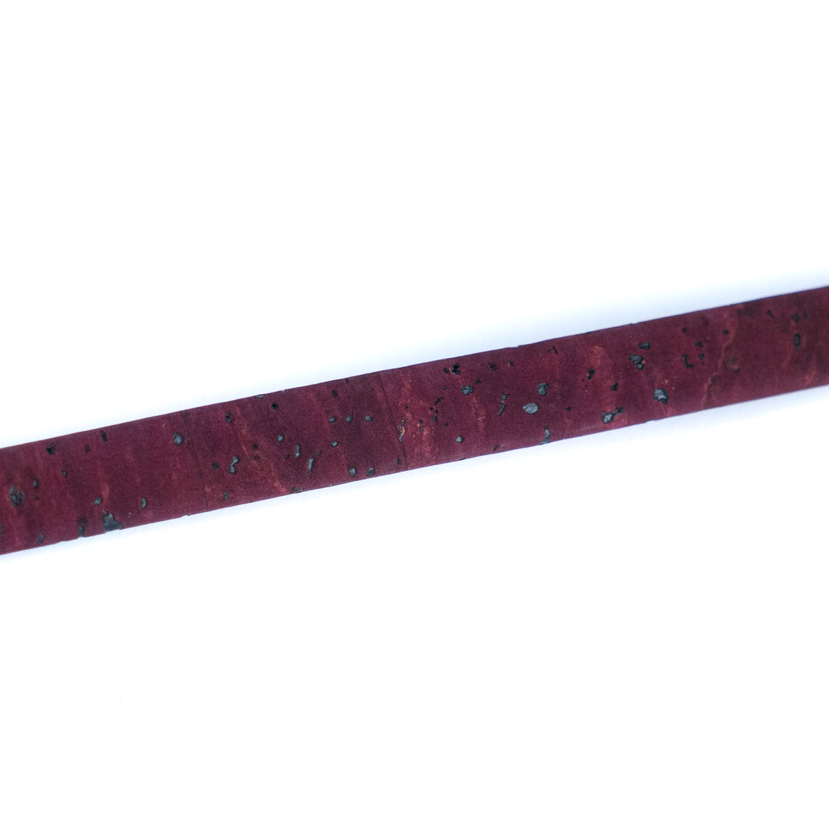 10mm Flat Cork Cord - Deep Purple - COR-658 (10 Meters)