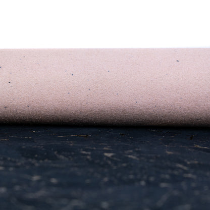 Black Cork Fabric with Gold Flecks COF-694