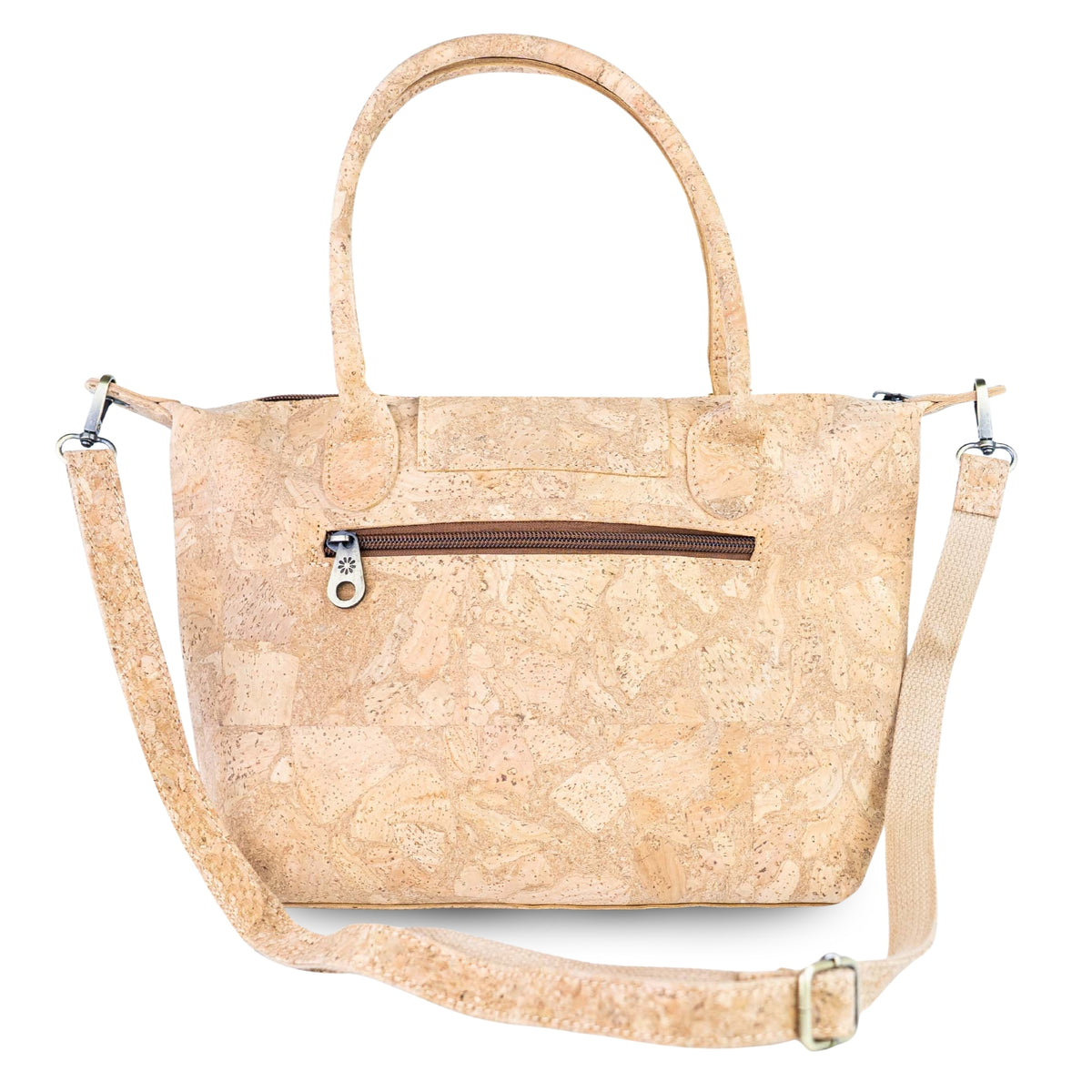 Cork Handbag with Detachable Shoulder Strap BAGD-655