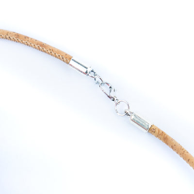 Handmade Cork Necklace - Dried Flower Collection women original wooden jewelry N-107-MIX-4
