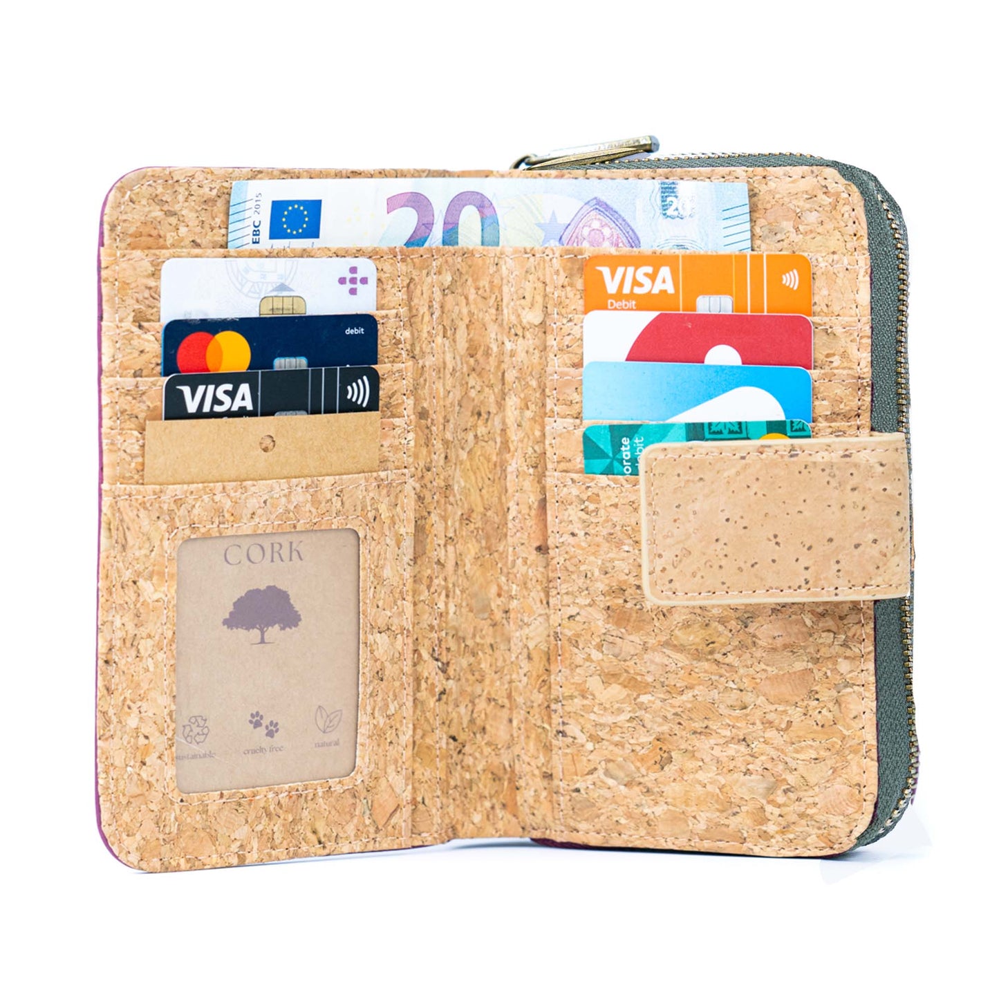 Medium-Sized Women's Cork Wallet BAGP-311
