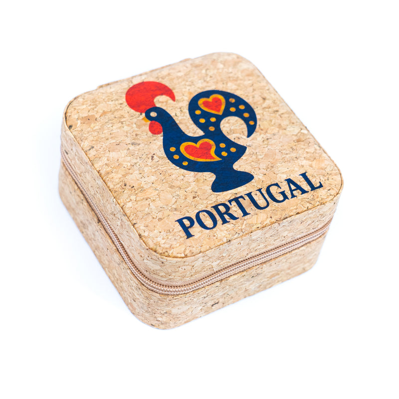 Cork Jewelry Storage Box 10Pcs