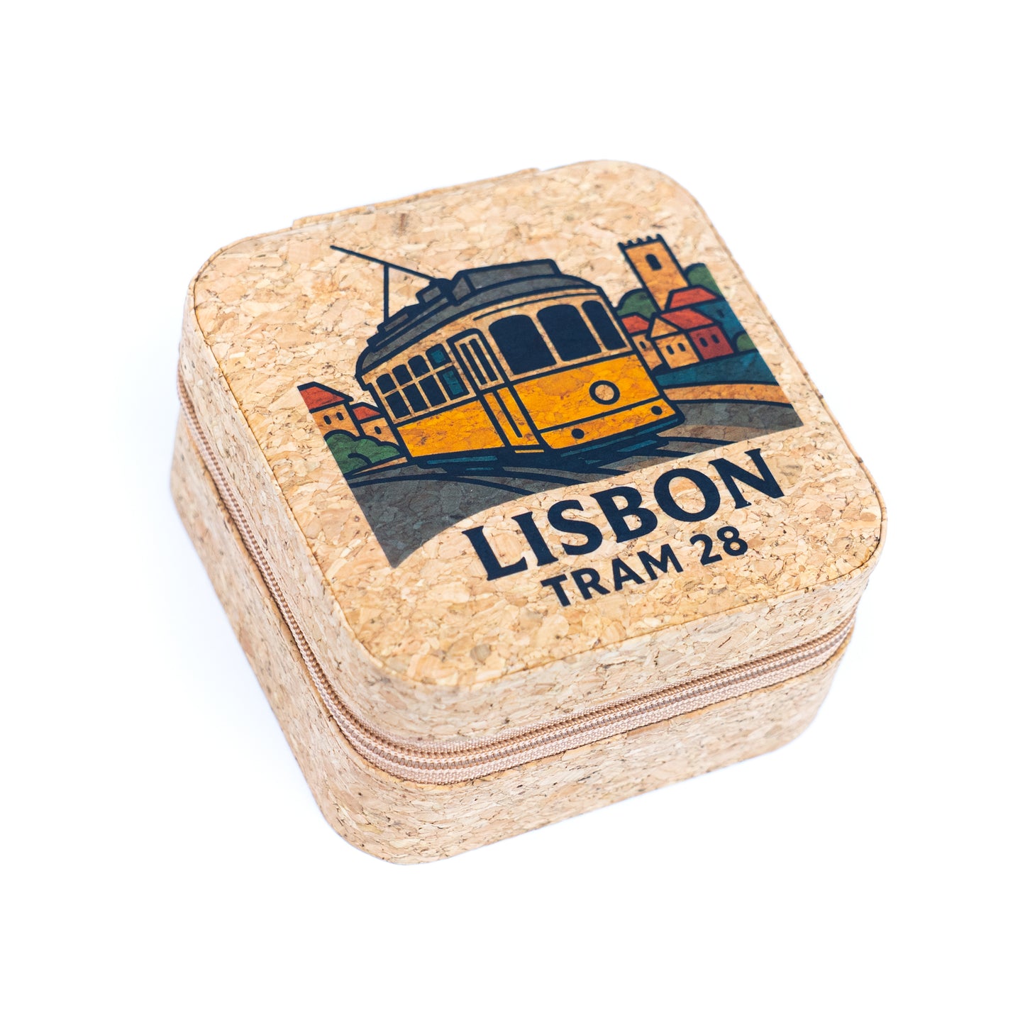 Cork Jewelry Storage Box 10Pcs