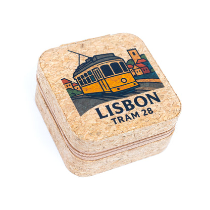 Cork Jewelry Storage Box 10Pcs