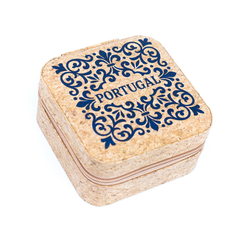 Cork Jewelry Storage Box 10Pcs