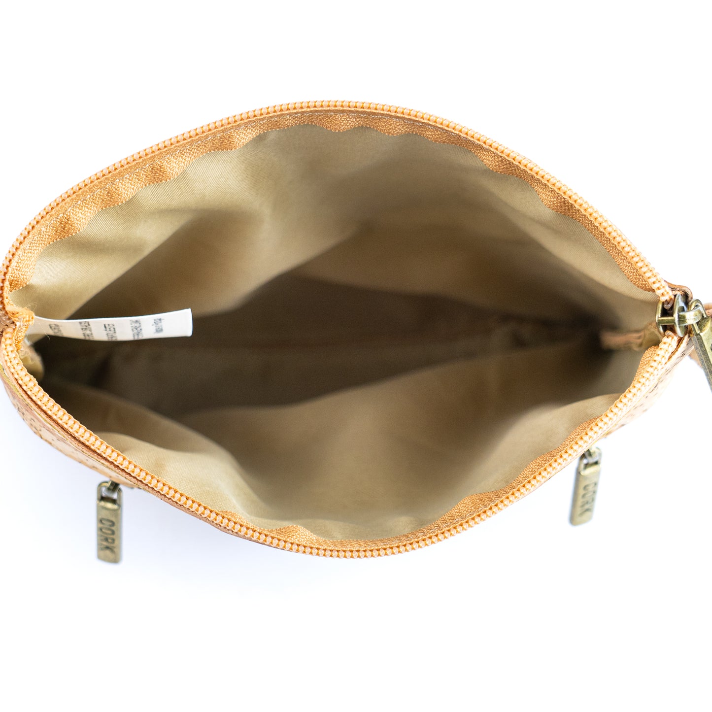 Cork Crossbody Bag with Dual Front Zippers BAGP-319-E