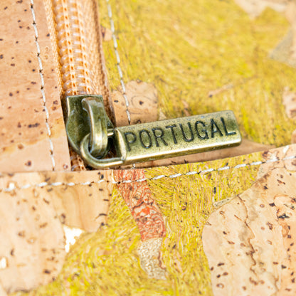 Cork Crossbody Bag with Dual Front Zippers BAGP-319-E