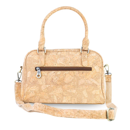 Cork Handbag & Crossbody Bag – Top Handles, Adjustable Strap BAGD-651