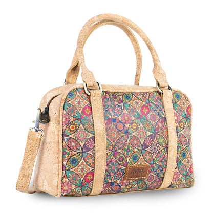 Cork Handbag & Crossbody Bag – Top Handles, Adjustable Strap BAGD-651