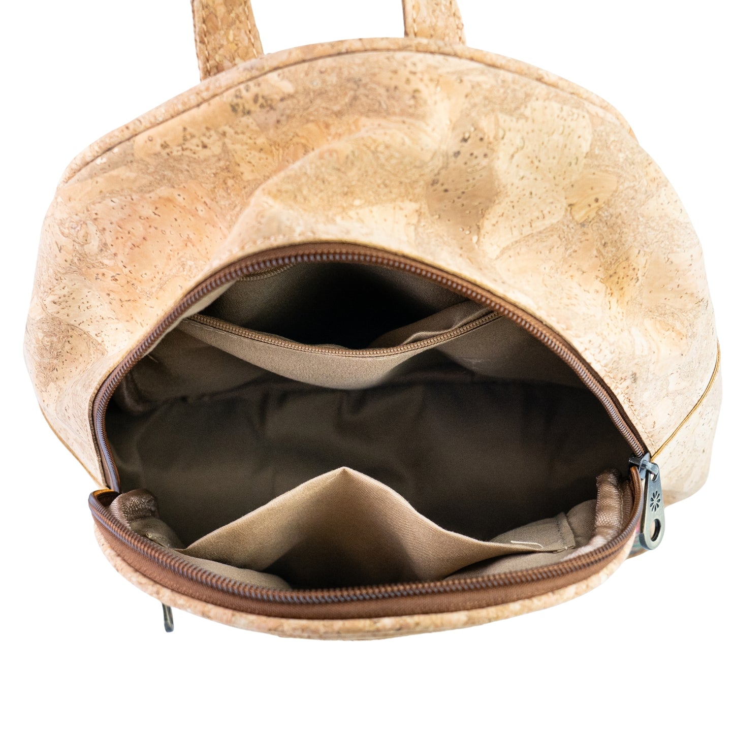 Cork Backpack with Front Zip Pocket – Adjustable Straps BAGD-650