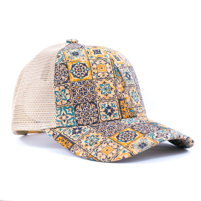 Cork Printed Women's Baseball Cap L-873A-MIX-12（12units）