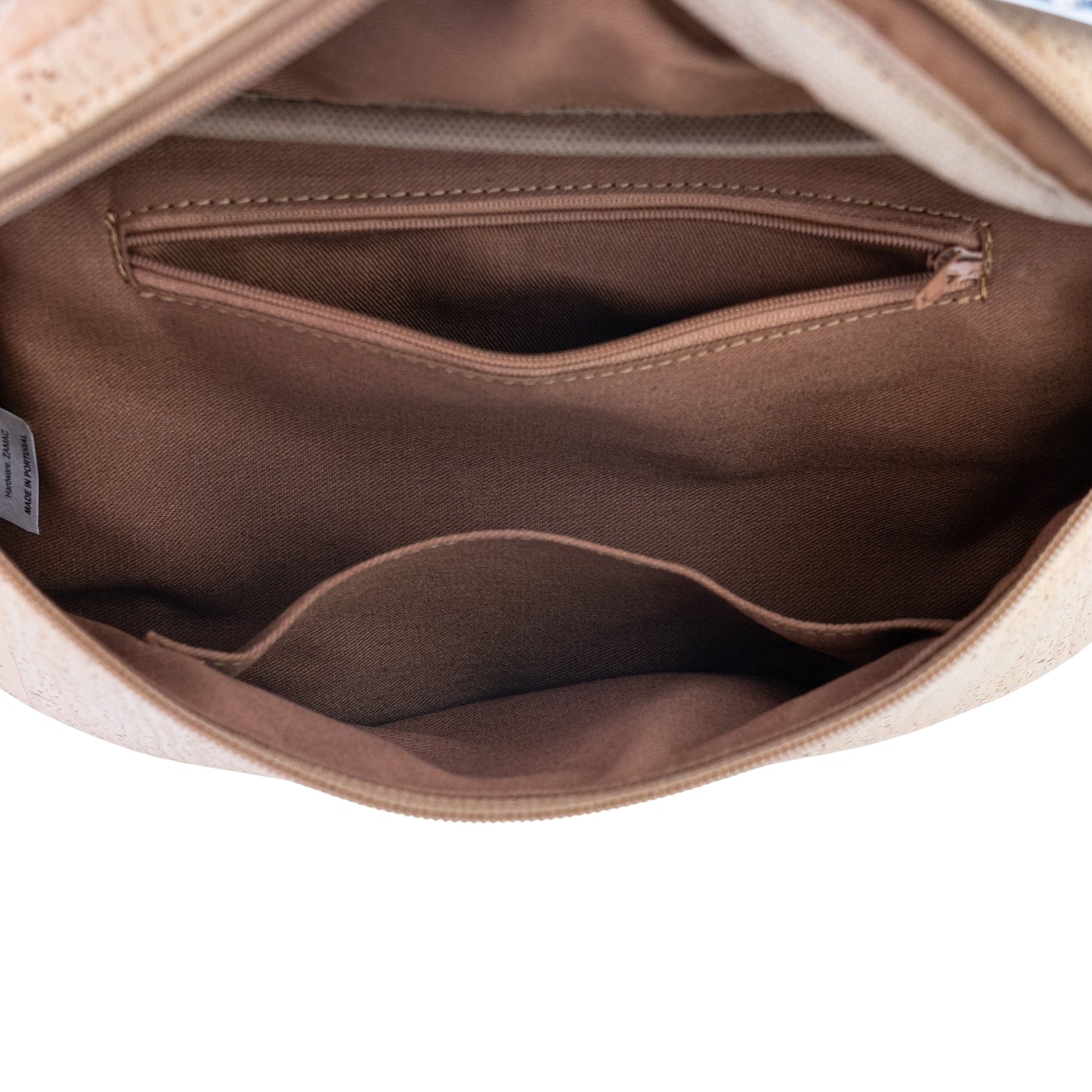 Cork Crossbody Belt Bag with Strap Options | Vegan Fanny Pack BAGP-377