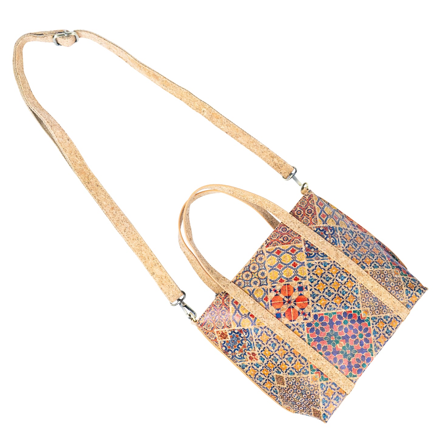 Cork Shoulder Tote Bag for Women BAGD-614