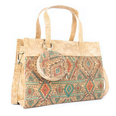 Cork Handbag with Coin Purse BAGD-613