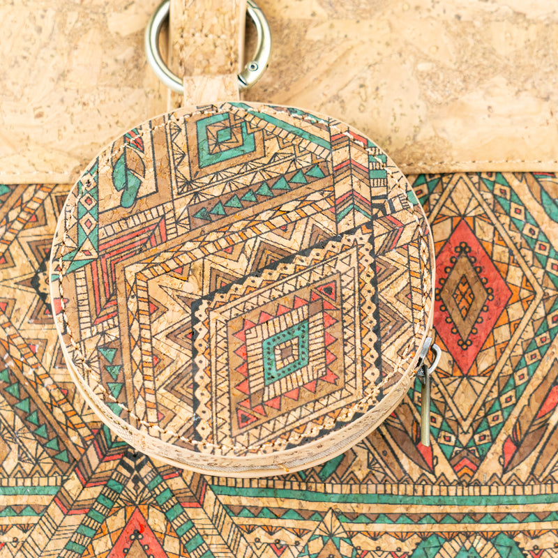 Cork Handbag with Coin Purse BAGD-613