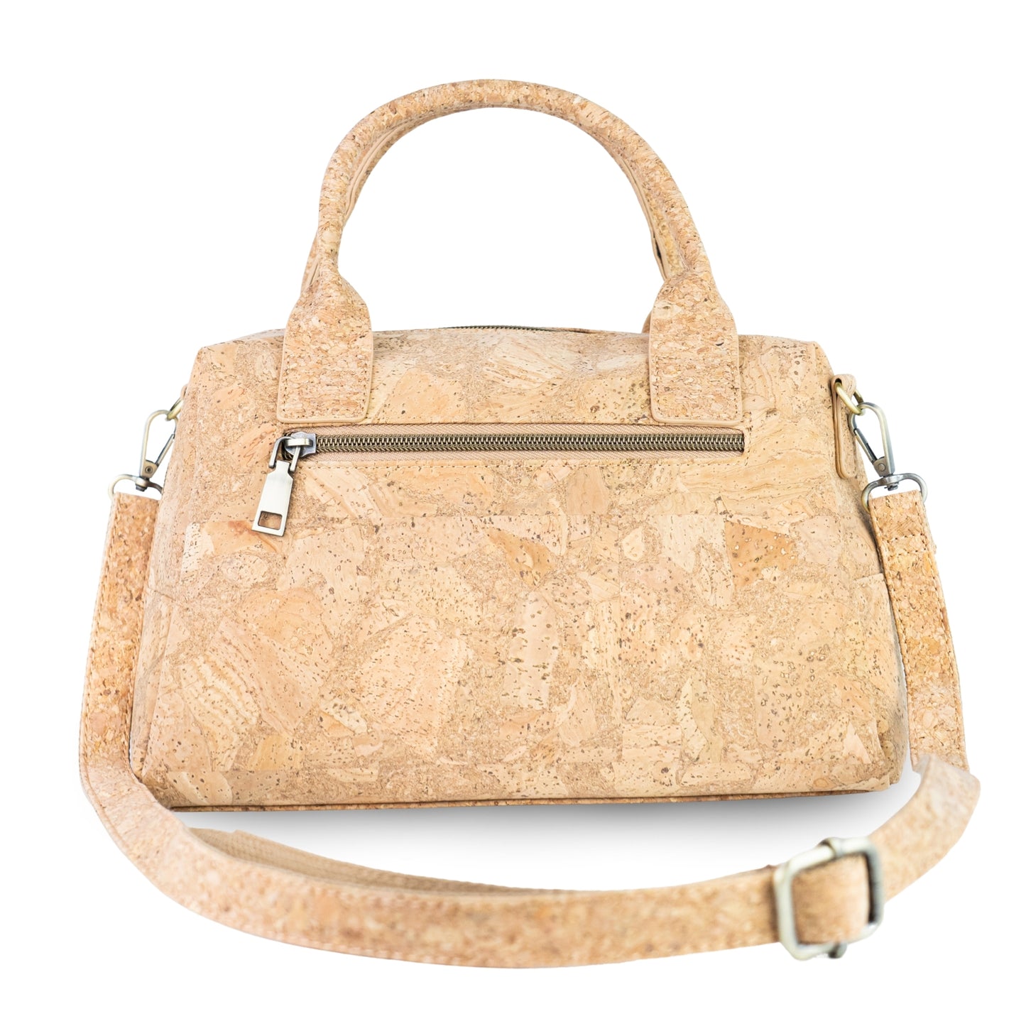 Small Cork Handbag with Printed Front BAGD-661