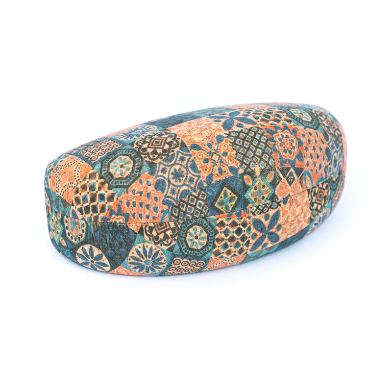 Eco-Friendly Natural Cork Glasses Case L-1112-MIX-12