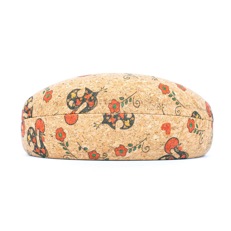 Eco-Friendly Natural Cork Glasses Case L-1112-MIX-12