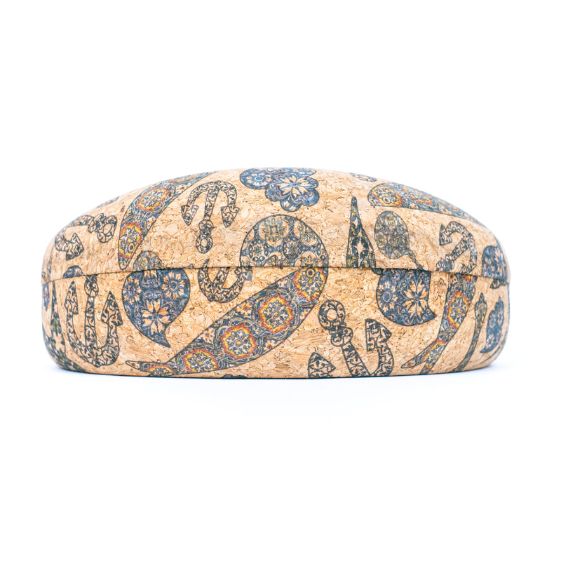 Eco-Friendly Natural Cork Glasses Case L-1112-MIX-12