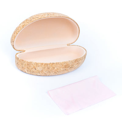 Eco-Friendly Natural Cork Glasses Case L-1110-MIX-12
