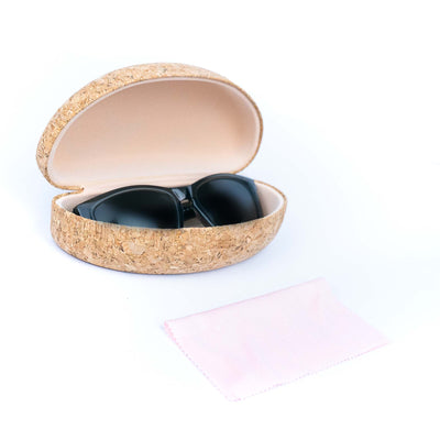 Eco-Friendly Natural Cork Glasses Case L-1110-MIX-12
