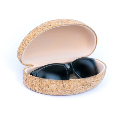 Eco-Friendly Natural Cork Glasses Case L-1110-MIX-12