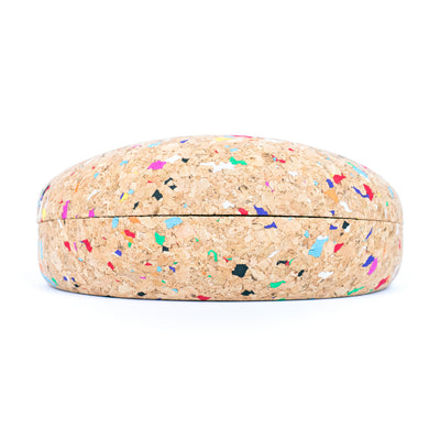 Eco-Friendly Natural Cork Glasses Case L-1110-MIX-12