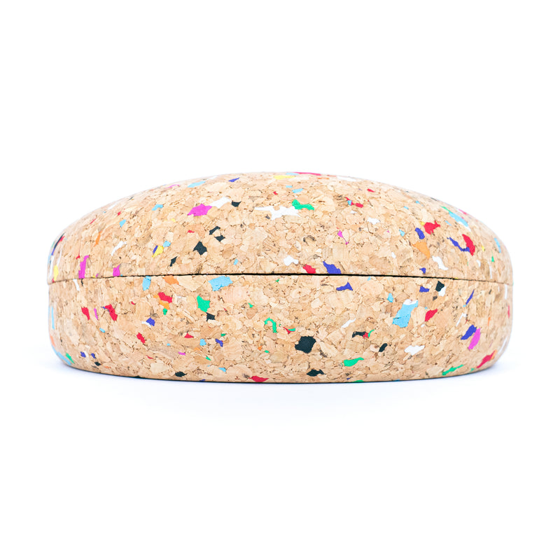 Eco-Friendly Natural Cork Glasses Case L-1110-MIX-12
