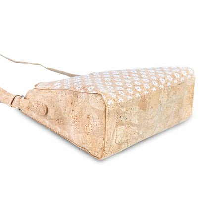 Natural Cork Multi-Compartment Crossbody Bag BAGD-657