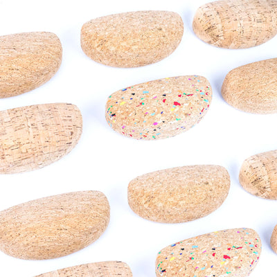 Eco-Friendly Natural Cork Glasses Case L-1110-MIX-12