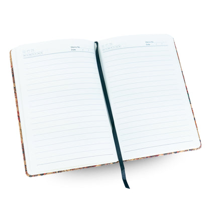 Cork Notebook with Mosaic and Floral Designs L-1157