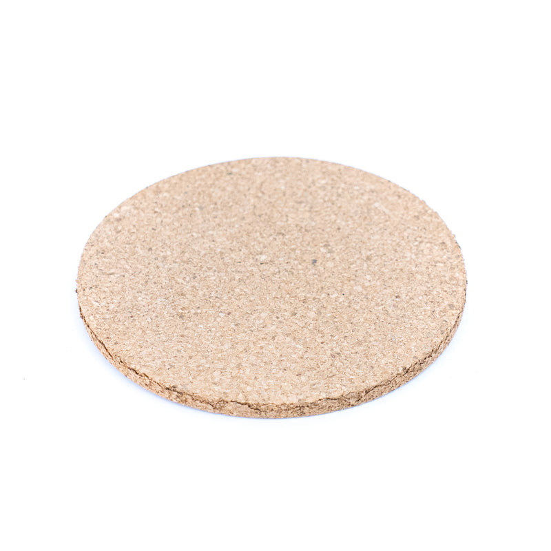 Natural Cork Coaster Set with Storage Tray L-1079