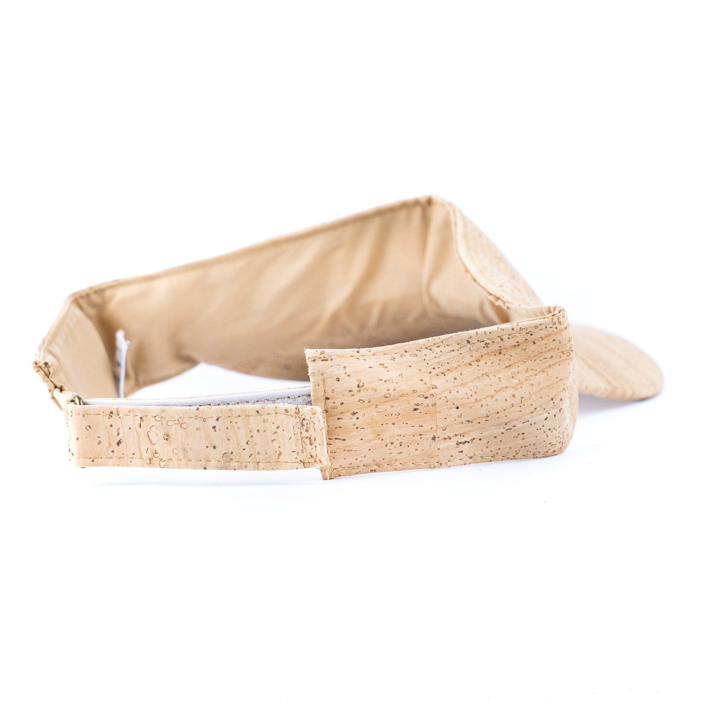 Natural Cork Sun Visor Hat L-1127
