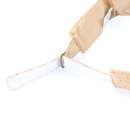 Natural Cork Sun Visor Hat L-1127