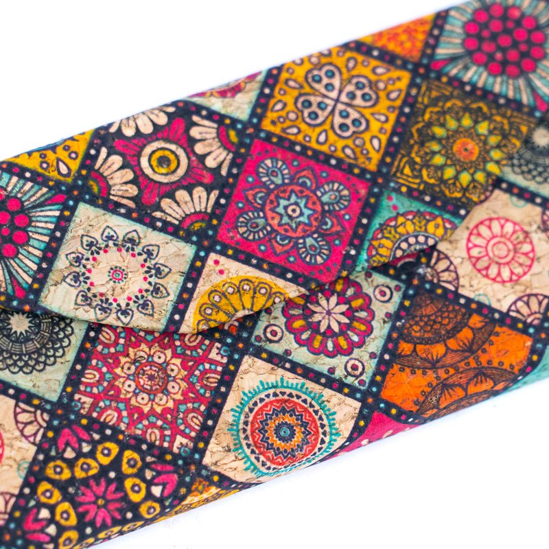 Foldable Triangular Cork Glasses Case L-1128-MIX-20(20units)