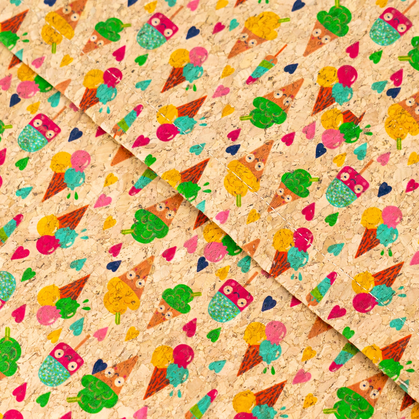 NEW STYLE Cork Pillow Covers, 45x45 cm （2units）L-1113