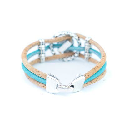 Portuguese Handmade Multi-Strand Cork Bracelet BR-420-MIX-5
