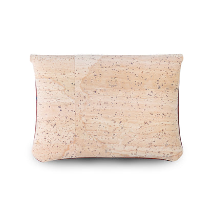 5pcs Natural Cork Coin Purses with Snap Closure BAGP-384