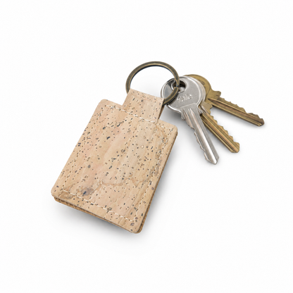 Natural Cork Keychains – Pack of 5