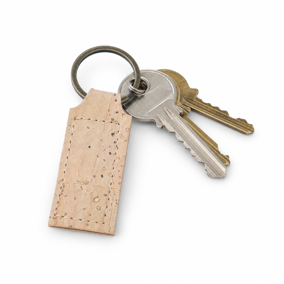 Natural Cork Keychains – Pack of 5