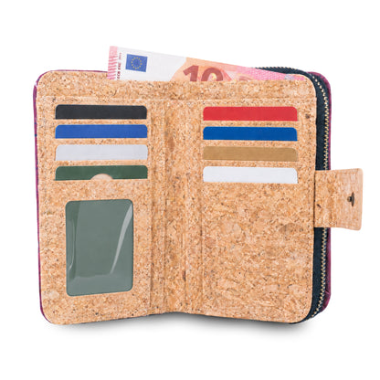 Stylish and Functional Medium-Sized Women's Cork Wallet BAGP-386