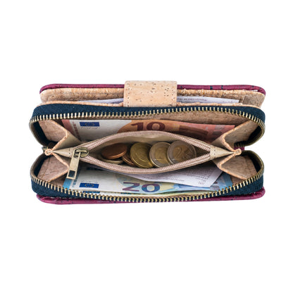Stylish and Functional Medium-Sized Women's Cork Wallet BAGP-386