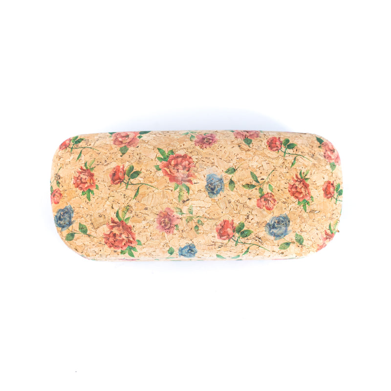 Cork Hard Shell Glasses Cases L-1160（1 pieces RANDOM ）