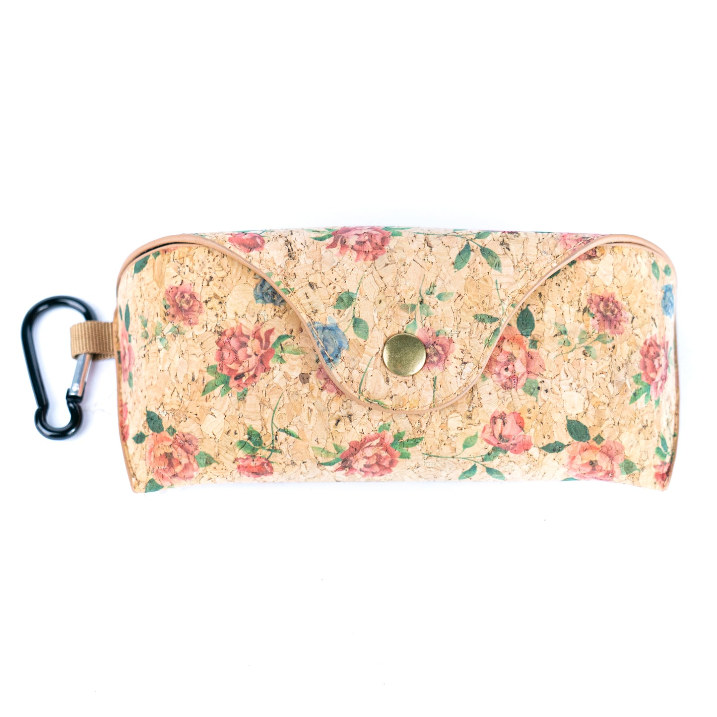 Cork Glasses Cases with Carabiner Clip L-1162-10（10units）