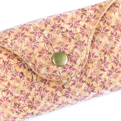 Cork Glasses Cases with Carabiner Clip L-1162-10（10units）