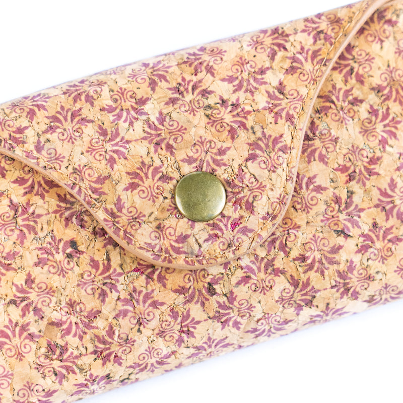 Cork Glasses Cases with Carabiner Clip L-1162-10（10units）