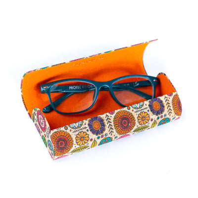 Cork Hard Shell Glasses Case L-1161（10units）