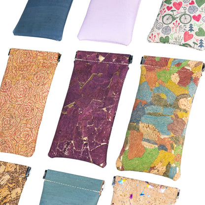 Cork Glasses Sleeve Soft & Scratch-Resistant BAGP-337（5units）