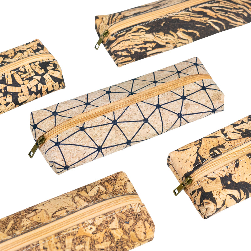 Cork Pencil Case – Pack of 5 | Lightweight, Durable & Stylish BAGP-339