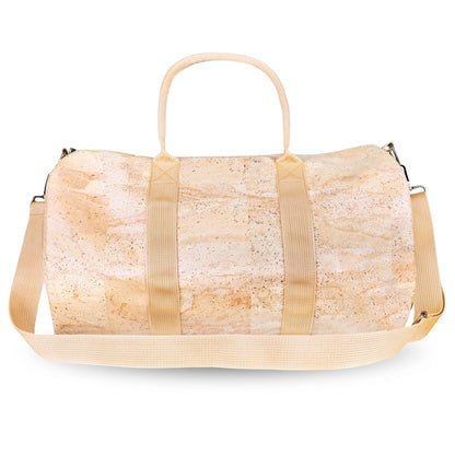 Cork Duffle Bag – Natural & Brown | Lightweight, Vegan & Travel-Ready BAGP-335